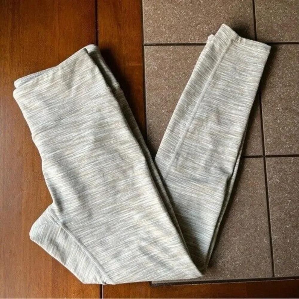 Outdoor Voices Heather Beige Leggings- Women Size Small